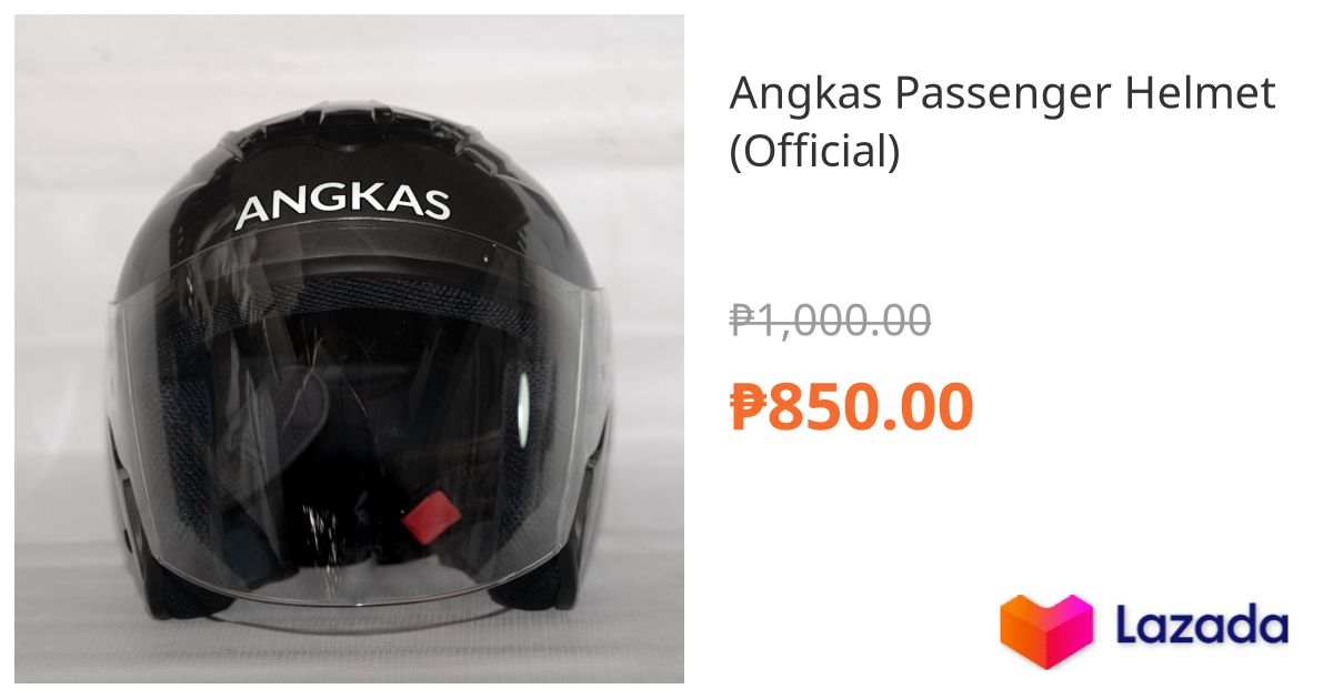 Angkas Passenger Helmet (Official)