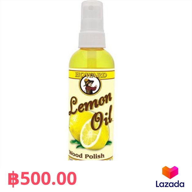 Howard Lemon Oil Wood Polish size 8oz (236ml)