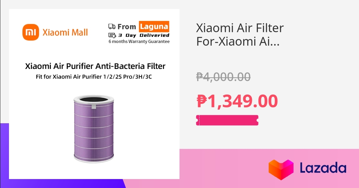 Xiaomi Air Filter ForXiaomi Air Purifier Mi 1/2/2S/3/3H/3C Pro Air