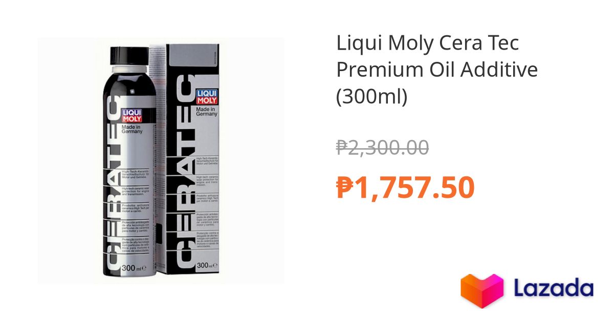 Liqui Moly Cera Tec Premium Oil Additive (300ml)