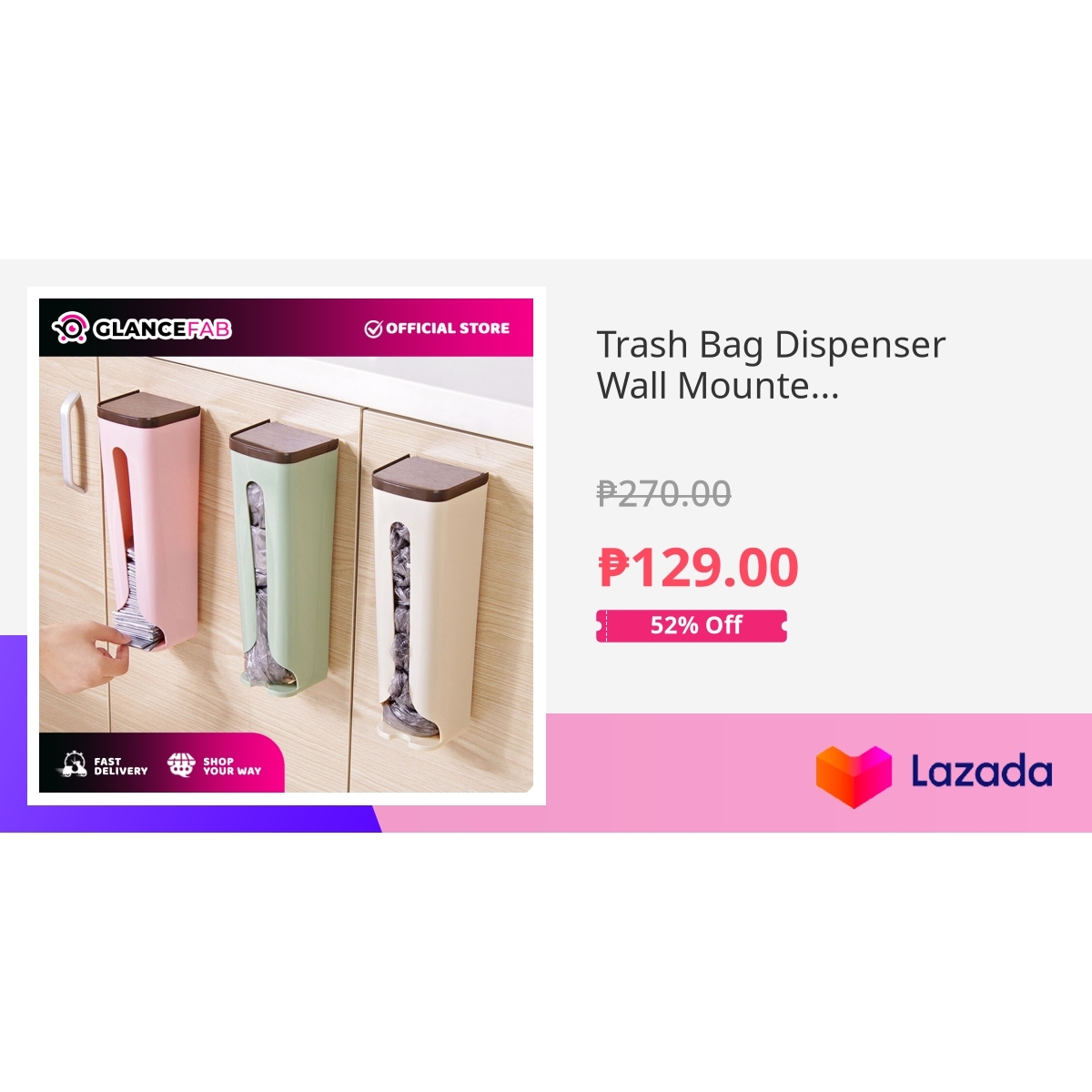 Trash Bag Dispenser Wall Mounted Grocery Garbage Bag Holder Plastic Bag trash-bag-dispenser-wall-mounted-grocery-garbage-bag-holder-plastic-bag