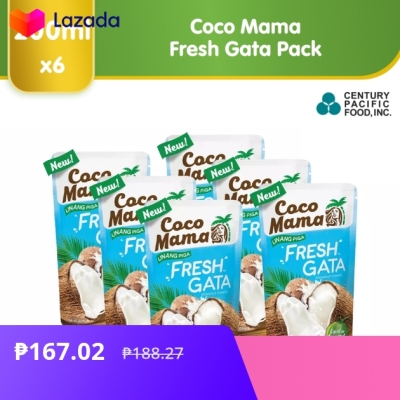 Coco Mama Fresh Gata 200ml Pack of 6
