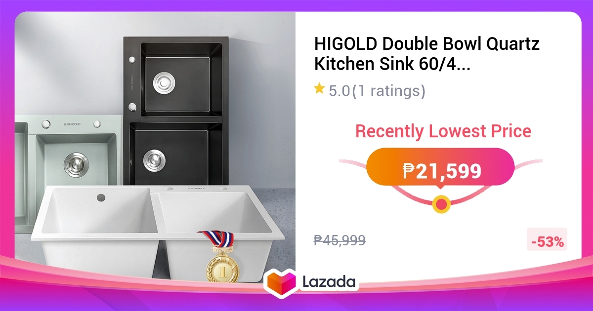 higold quartz classic single bowl undermount kitchen sink