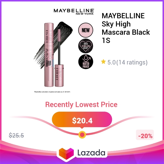 MAYBELLINE Sky High Mascara Black 1S