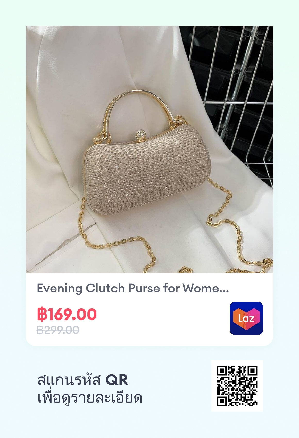 Evening Clutch Bag Elegant Cocktail Bridal Handbag Wedding Party Purse