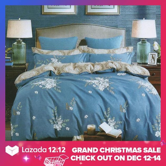 3 in 1 Single Size Bed Sheet Set 36 x 78 ( 1 Fitted Sheet and 2 Free