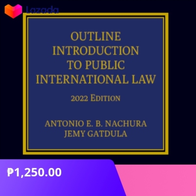 Outline Introduction To Public International Law (2022 Edition By ...