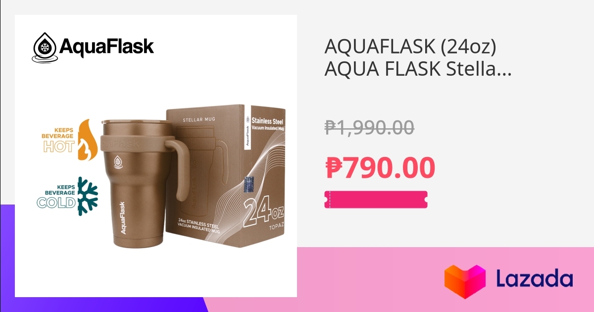 AQUAFLASK 24oz AQUA FLASK Stellar Vacuum Insulated Mug AQUAFLASK 24oz AQUA FLASK Stellar Vacuum Insulated Mug
