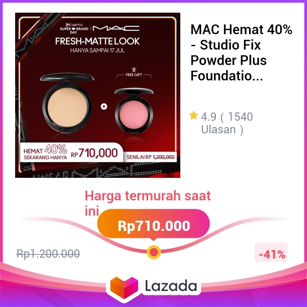 MAC Hemat 40% - Studio Fix Powder Plus Foundation – 15g / Powder