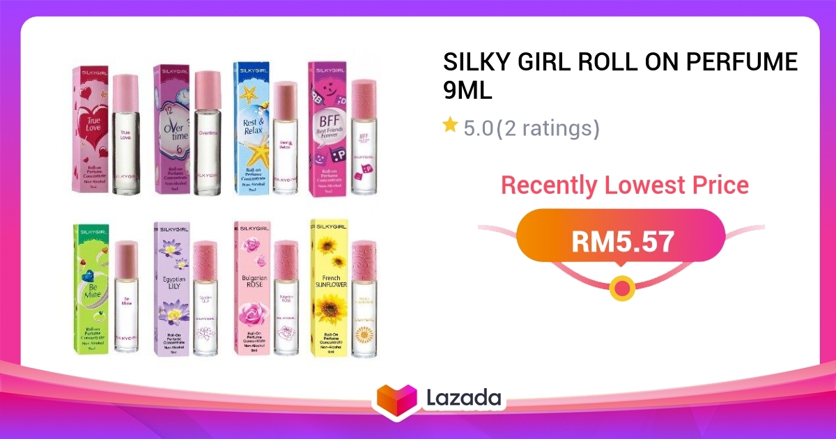 SILKY GIRL ROLL ON PERFUME 9ML