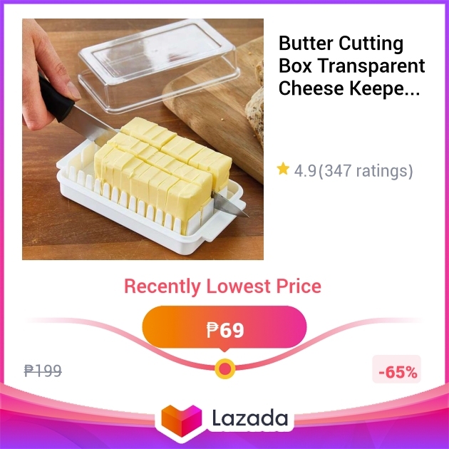 Butter Cutting Box Transparent Cheese Keeper Cutter Food Storage butter-cutting-box-transparent-cheese-keeper-cutter-food-storage