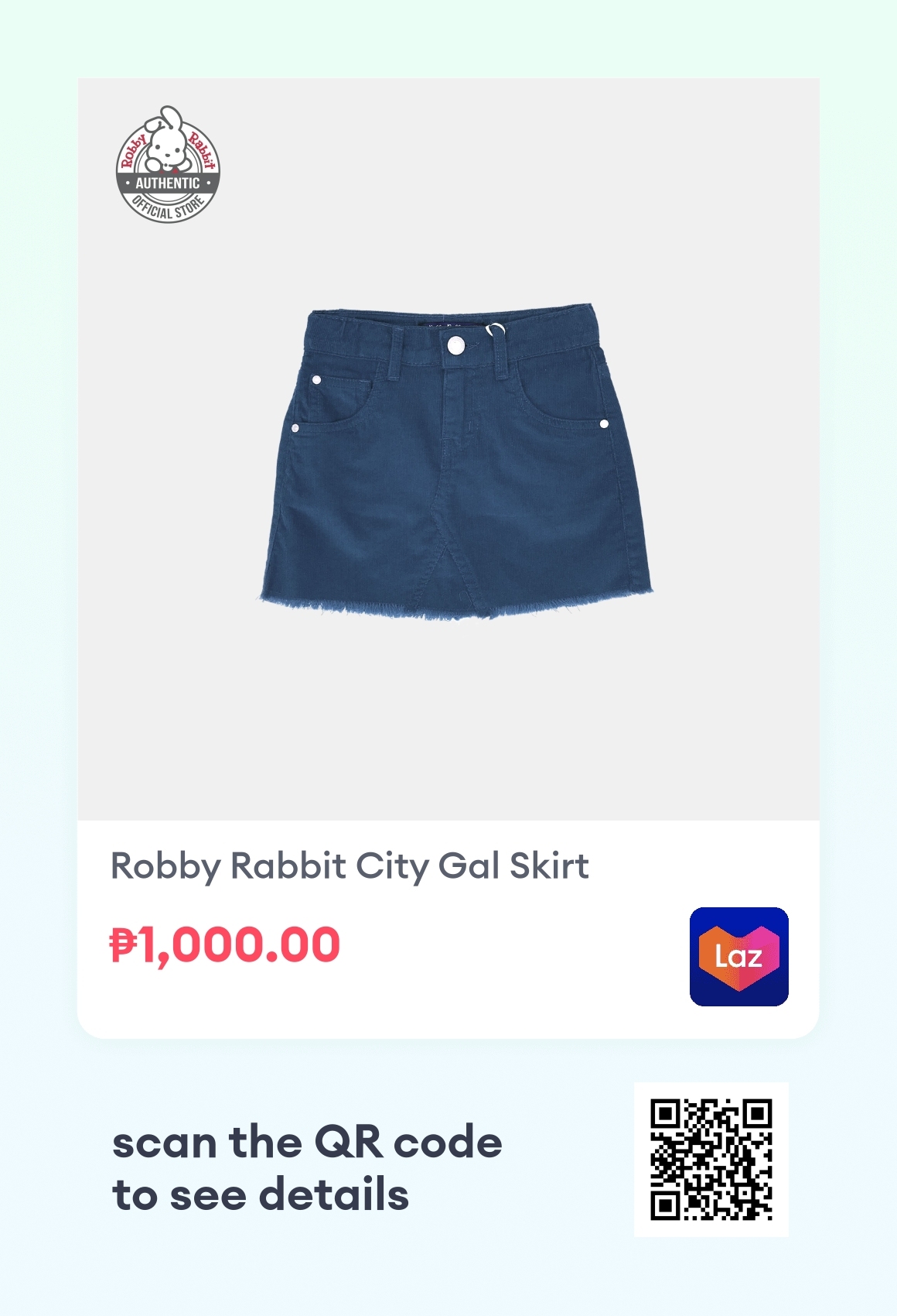 Robby Rabbit City Gal Skirt