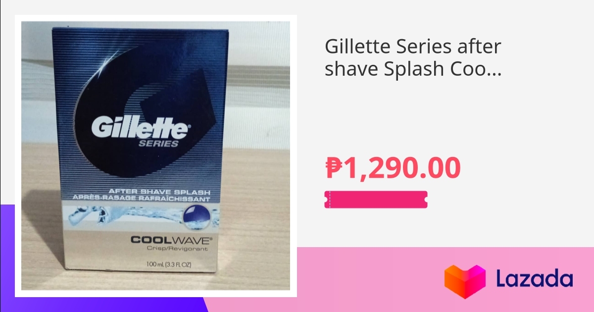 Gillette Series after shave Splash Cool Wave (100ml)