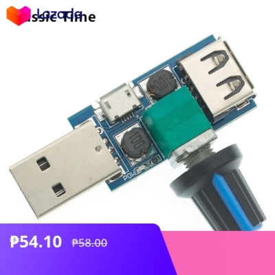 Mini USB Fan Governor Wind Speed Controller Air Volume Regulator ...