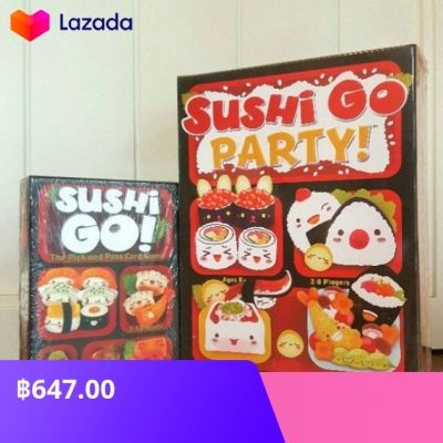 Sushi Go/ Sushi Go Party การ์ดเกม เกมไพ่ Card Game เกมสำหรับครอบครัว ...