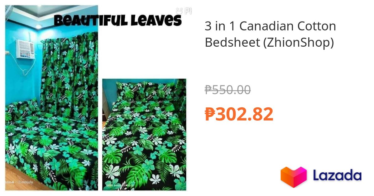 3 in 1 Canadian Cotton Bedsheet