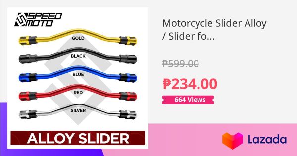 Motorcycle Slider Alloy Slider For Motorcycle Mio Sporty Black Motorcycle Slider Alloy Slider For Motorcycle Mio Sporty Black