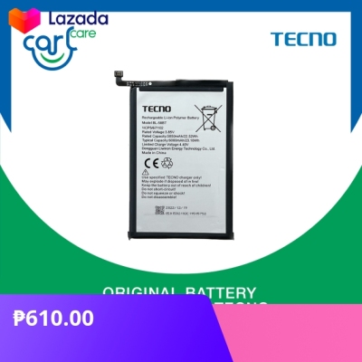 Tecno BL-58BT Battery (Pova, Spark 6 Air, Pouvoir 4, Pouvoir Pro, Pova ...