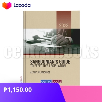 Sanggunian's Guide To Effective Legislation (2023) [Hardcover] By Alvin ...