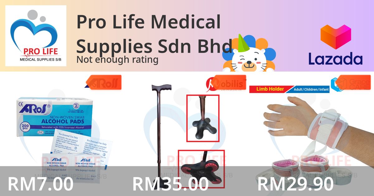 Pro Life Medical Supplies Sdn Bhd Lazada Malaysia