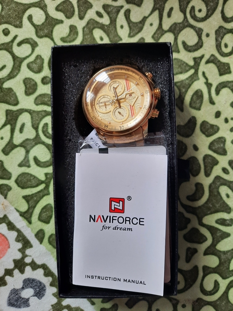 Naviforce watch outlet instructions