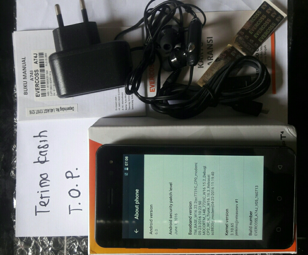 Evercoss A74j Layar 4 Inch Rom 8gb Dual Sim Camera Garansi Resmi Lazada Indonesia