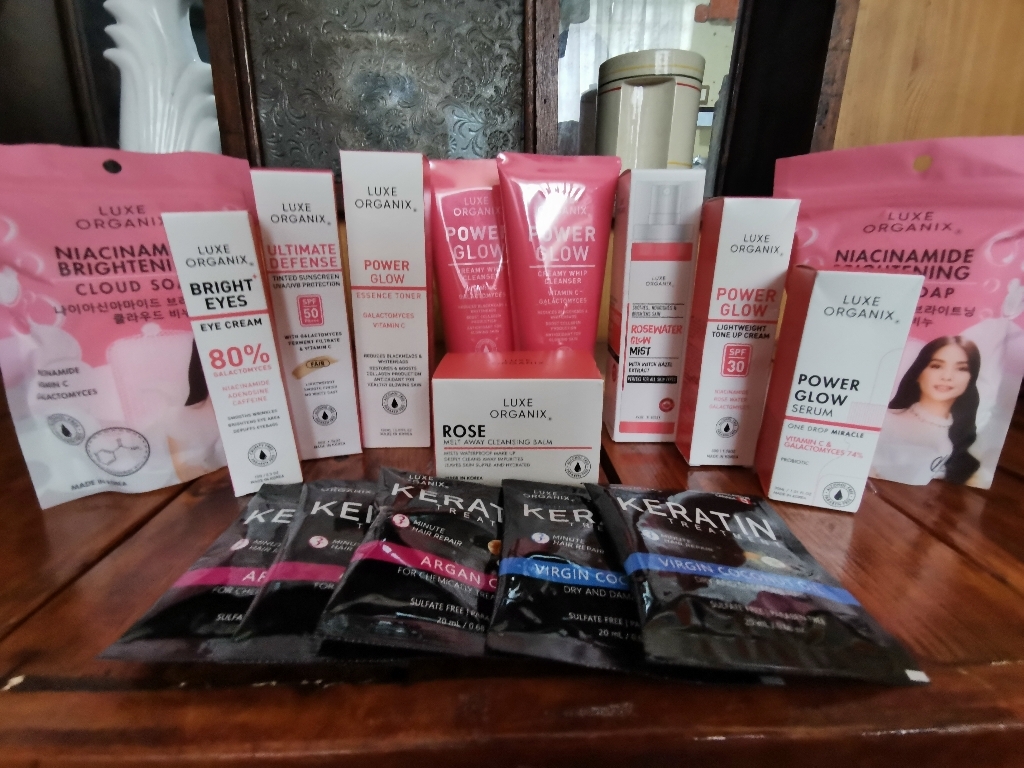 luxe organix power glow tone up cream
