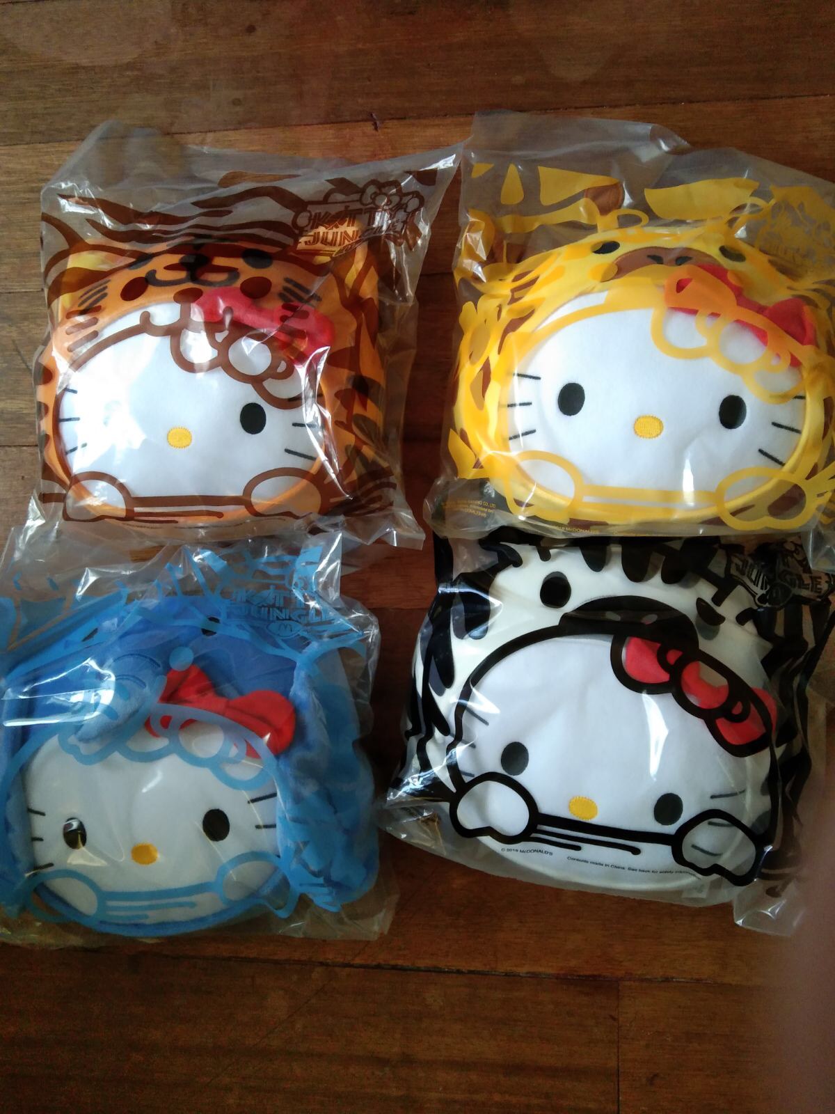 Hello Kitty Pillows Complete Set of 4 McDonalds Collection Lazada PH