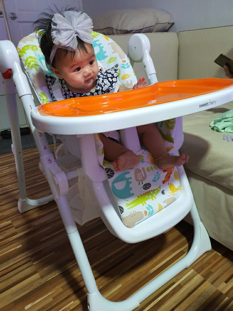 sweet cherry high chair