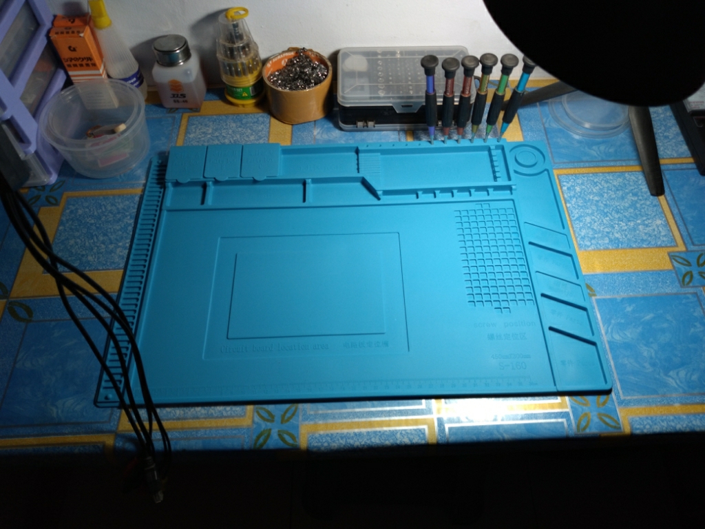 Alat Service Hp Alas Karpet Anti Panas Meja Service Magnetic Lazada Indonesia