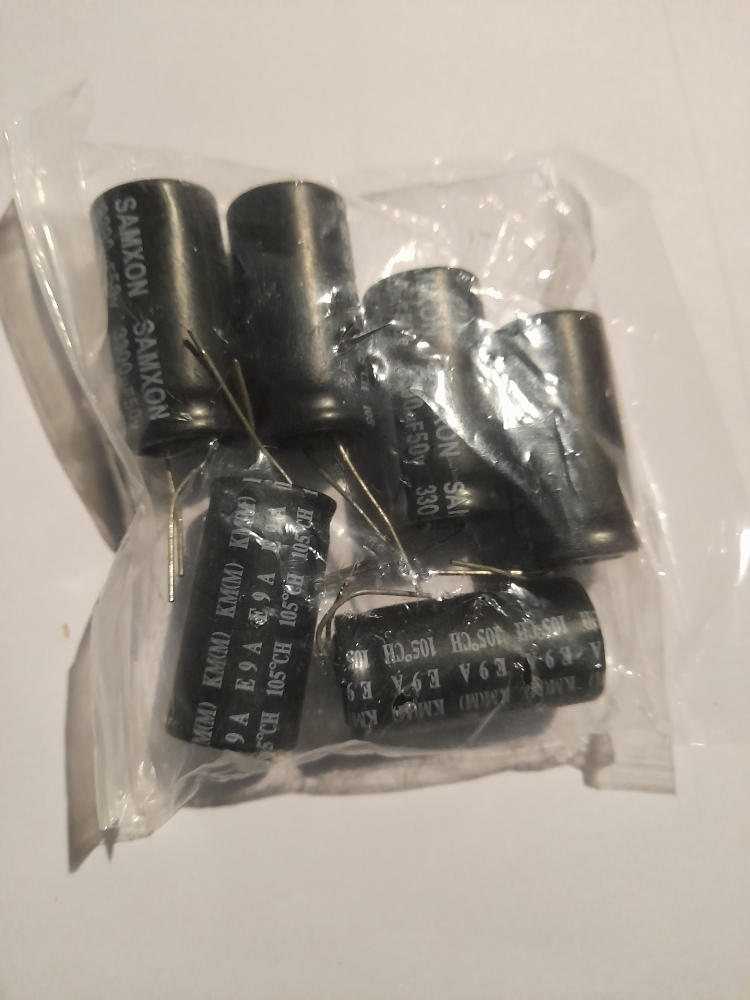 2pcs Aluminium Electrolytic Capacitors 100V 3300uF Volume 30x40mm For Lcd Tv I.98802103