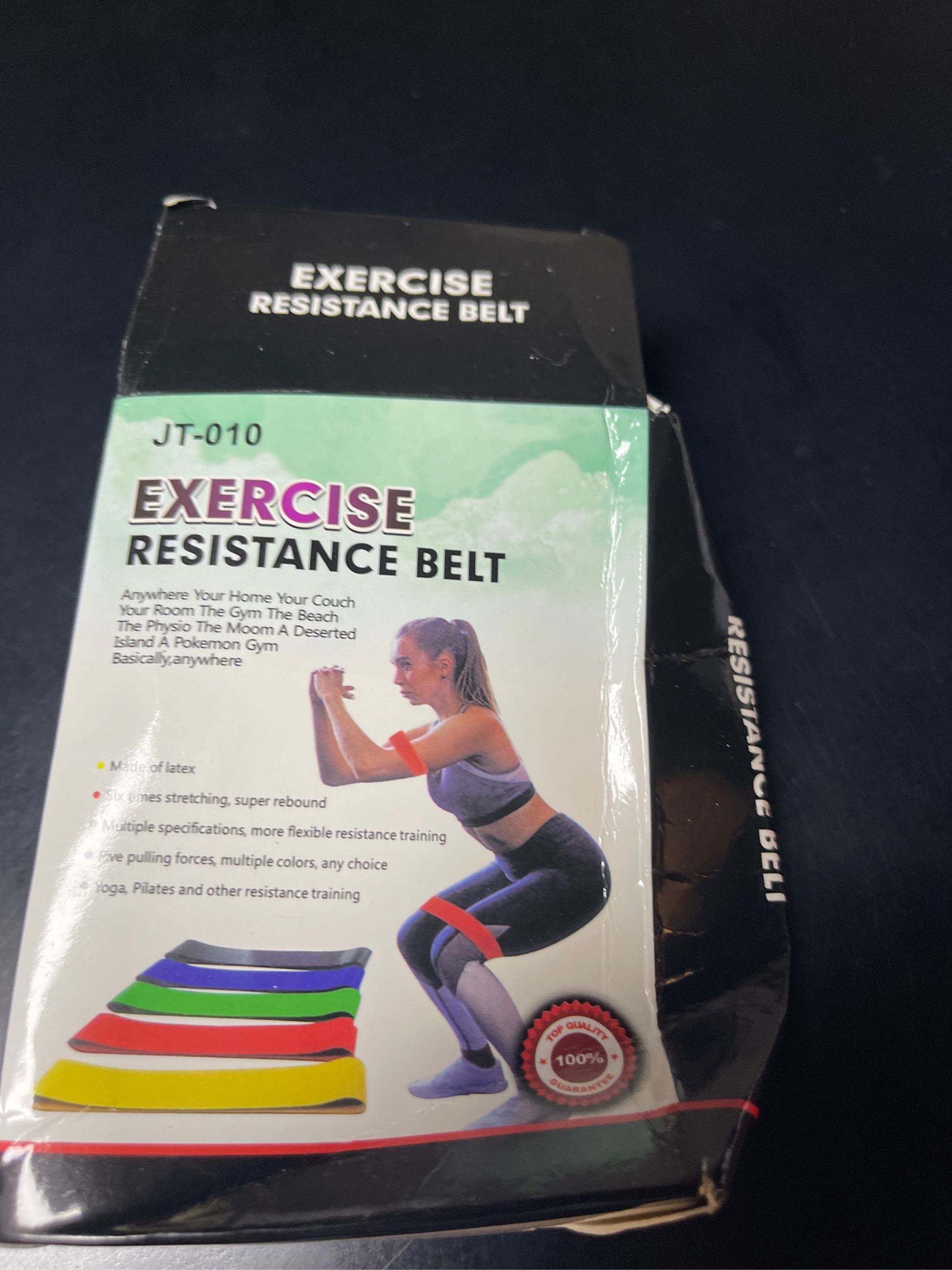 5 Pieces Exercise Resistance Belt