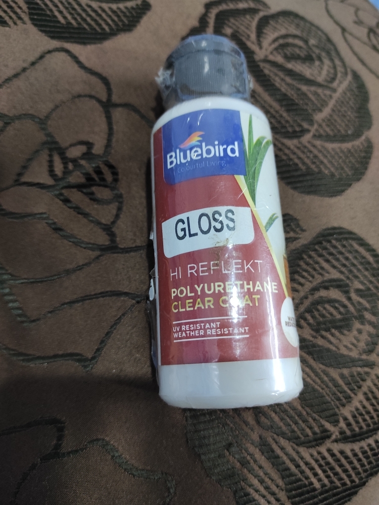 Bluebird Polyurethane Clear Coat Varnish Water Based Gloss and Matt