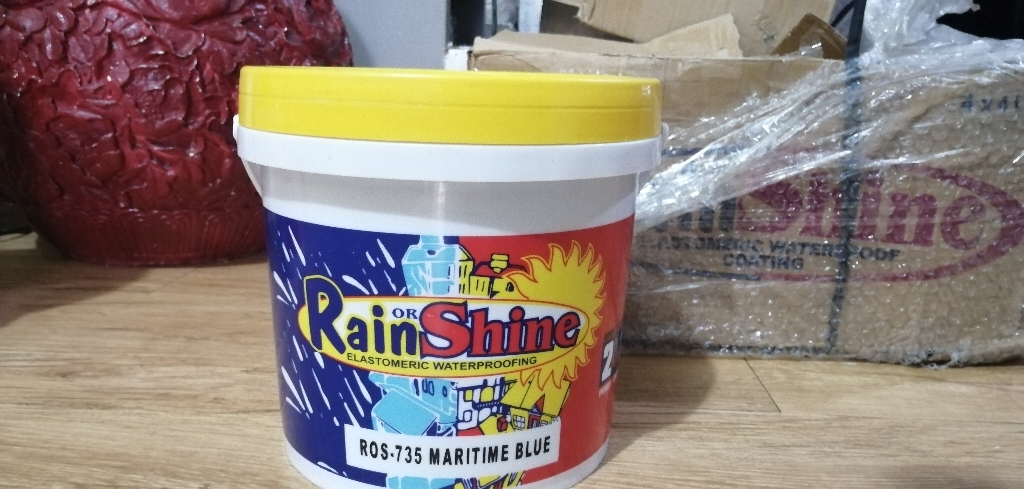 Rain Or Shine Elastomeric Maritime Blue Lazada Ph - Faraway Blue Paint Color Rain Or Shine