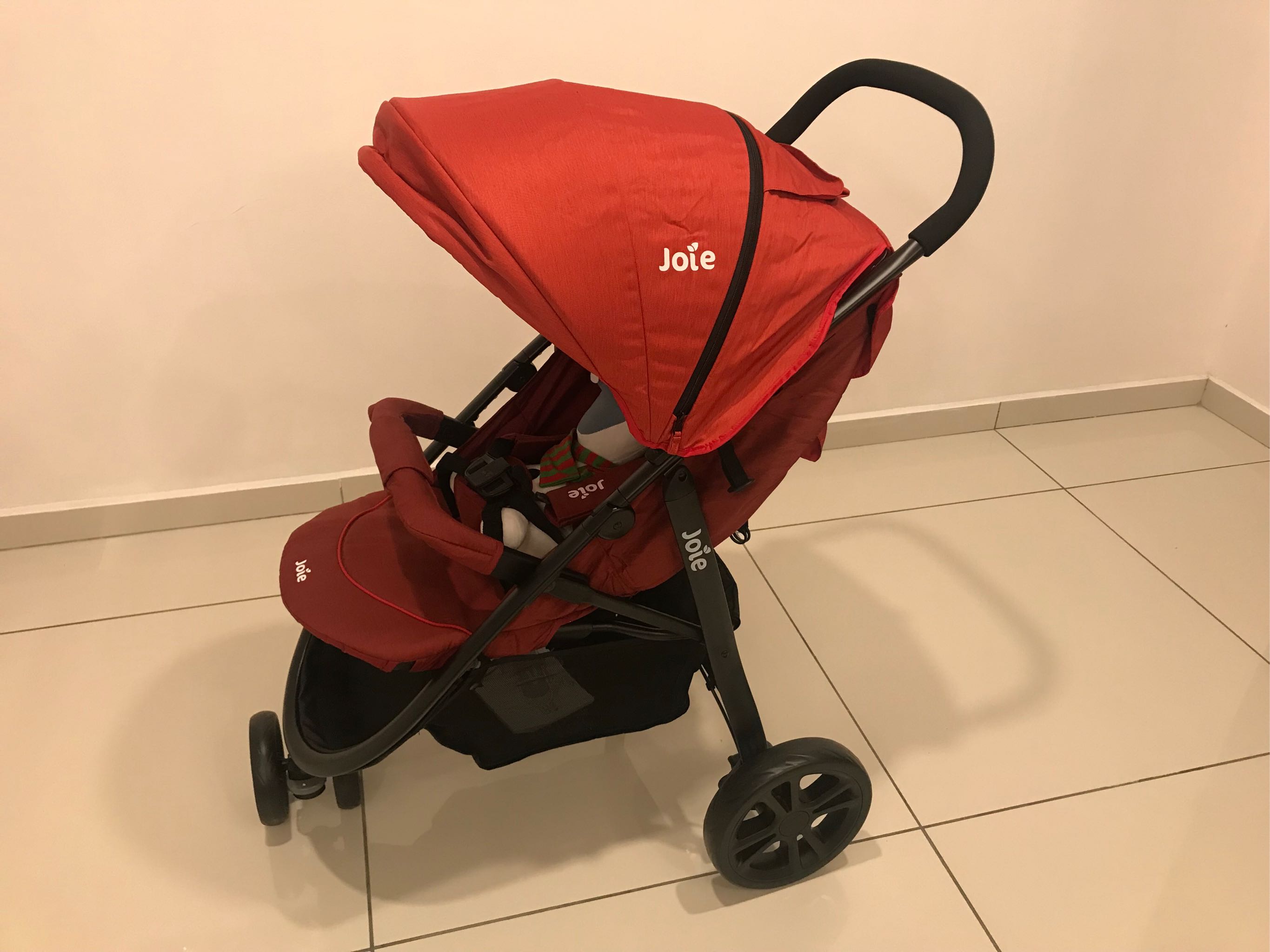 Joie litetrax brick clearance red