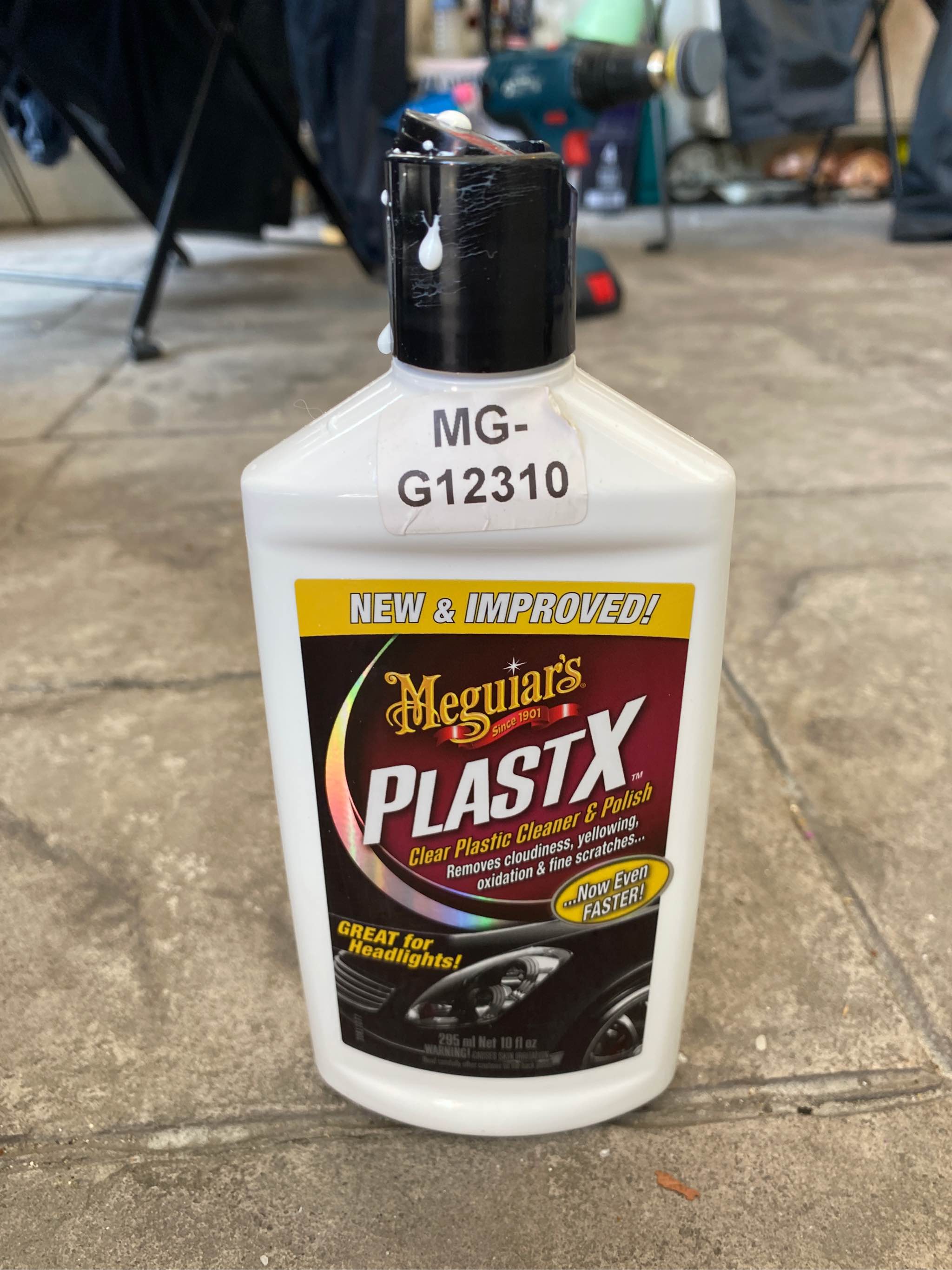 Meguiars G12310 PlastX Clear Plastic Cleaner & Polish - 10 oz