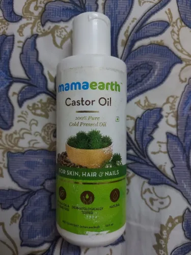 Mamaearth sales castor oil