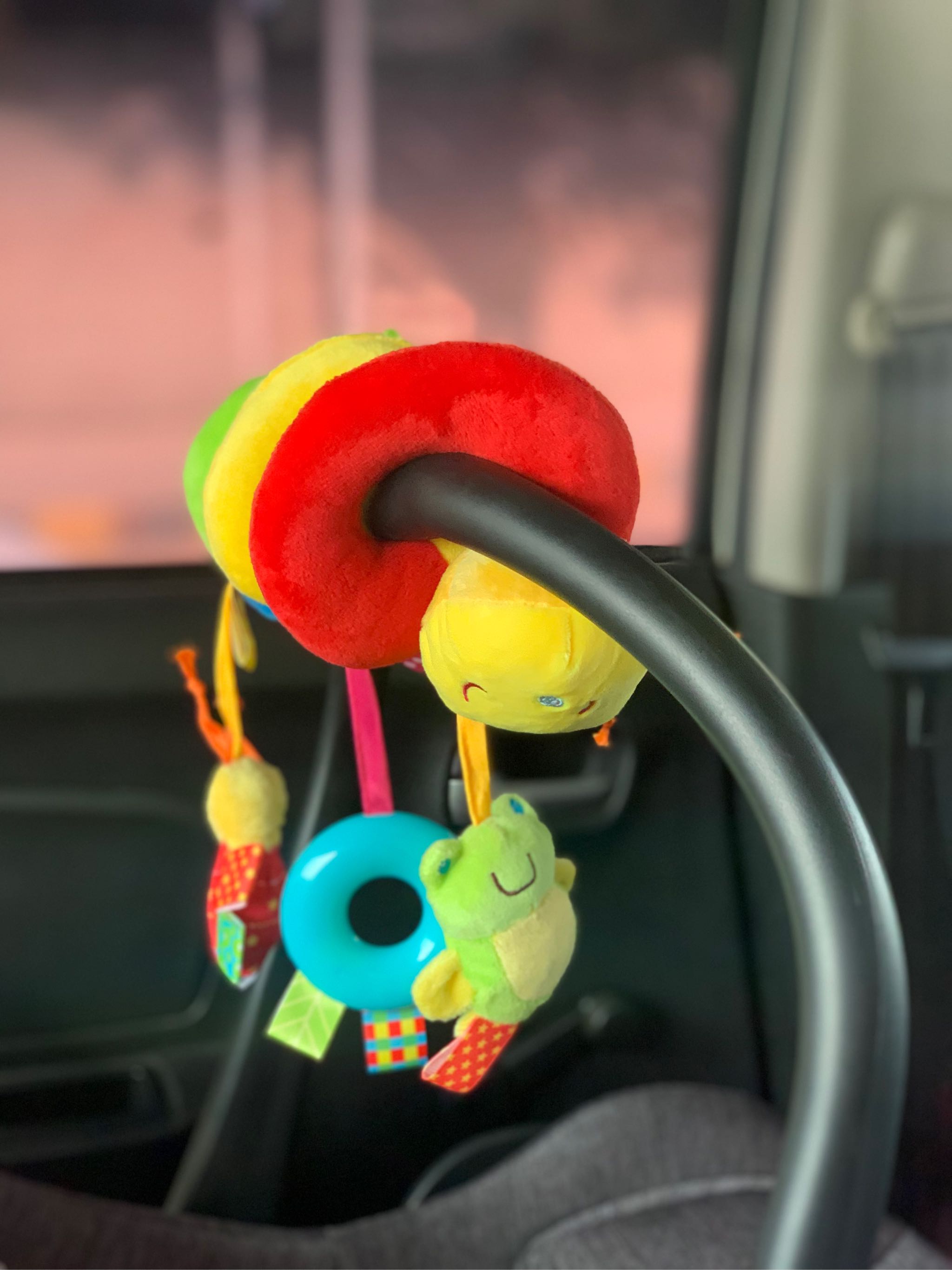 Baby Stroller Toys For Car Seat Handle Penguin Activity Spiral
