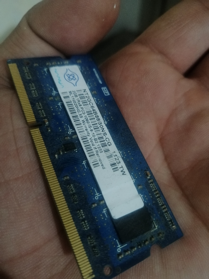 2gb ddr3 ram for laptop 10600 1333MHZ WORKS WITH i3 i5 i7 1ST GEN