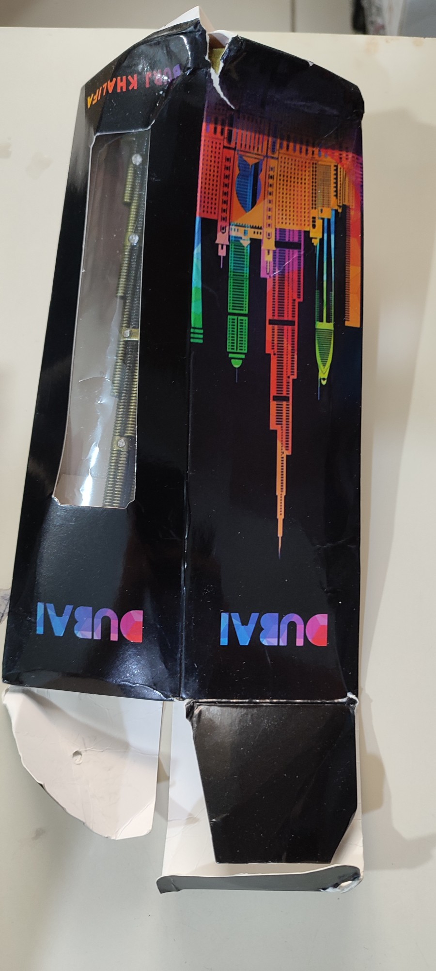 Modello Burj Khalifa In Lega Metallica - Decorazione Vintage, Per Casa O Ufficio, Souvenir - Foto 7