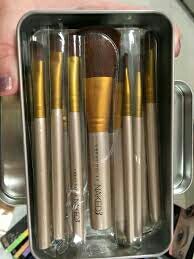  [Naked 3] High Quality 12 PCs Makeup Brushes Box