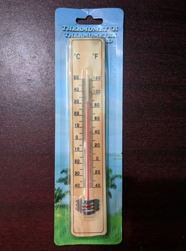 Traditional Wooden Room Thermometer To Measure Room Temperature - Can Be  Used Indoor Or Outdoor And Is Ideal For Home, Office, Garden, Greenhouse Or  G