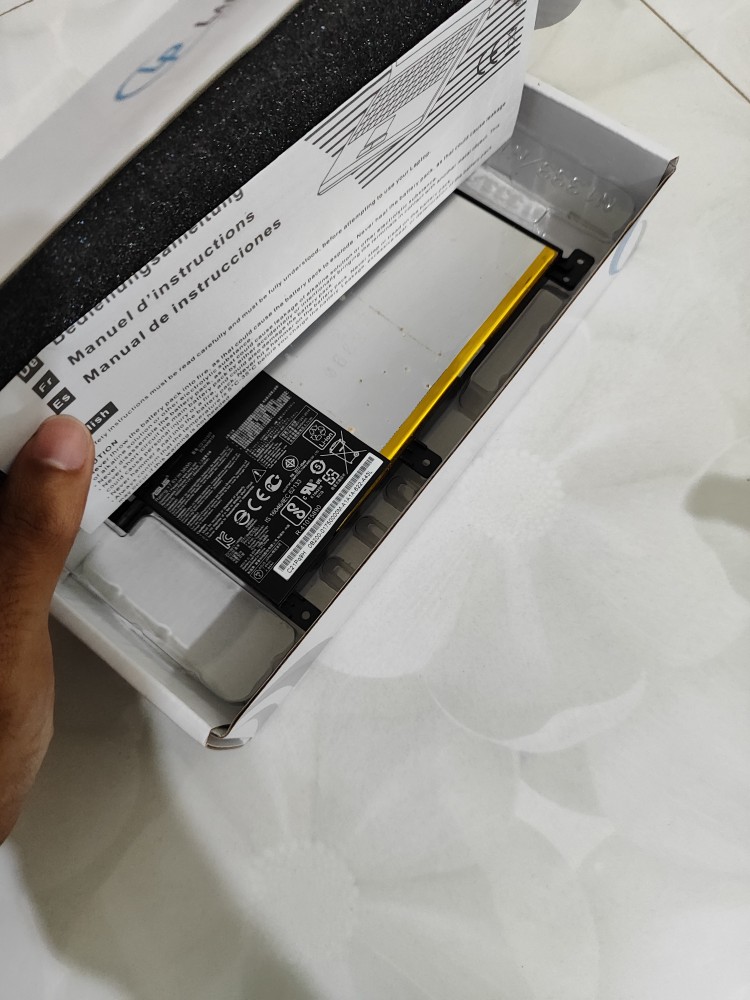 Batteria C21N1509 Per Asus Vivobook X556, K556, F556, A556, 7,6V 38Wh, 5000mAh, 2 Celle, Fino A 500 Cicli Di Ricarica