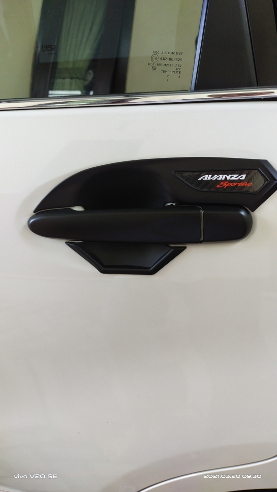 Jsl Cover Pintu Avanza Xenia Veloz 2019 Handle Keyless Blacktivo Lazada Indonesia