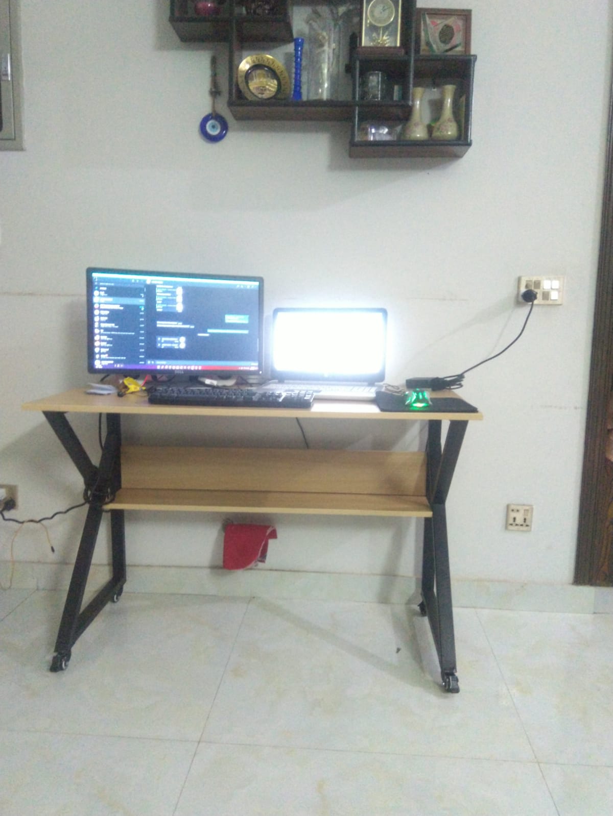 Modern K Shape Computer and Study Table