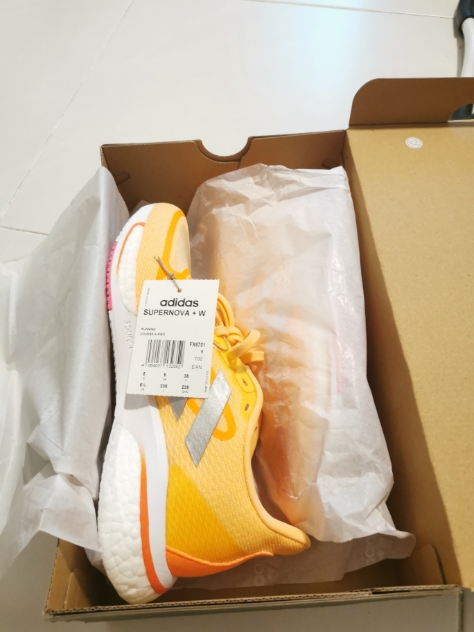 adidas RUNNING Supernova+ Shoes Women orange FX6701 | Lazada Singapore
