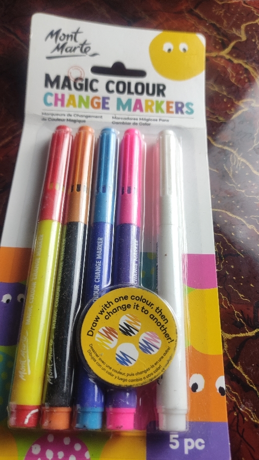 Magic Markers- Change Colors