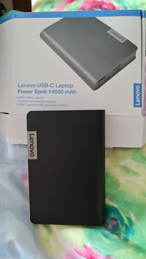 Lenovo 14 000mah Usb Type C Laptop Power Bank Walmart Com Walmart Com