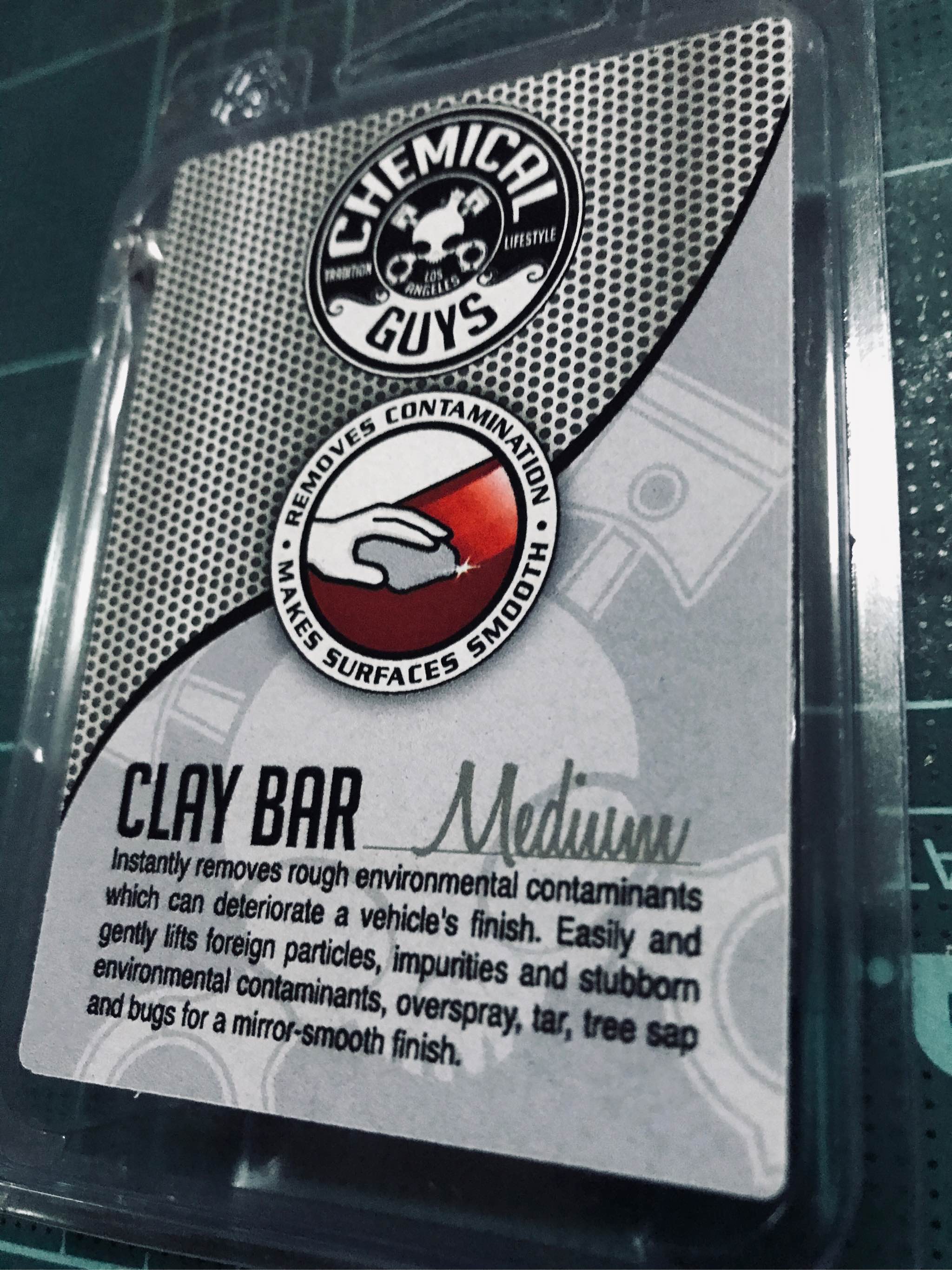 Medium Duty Clay Bar (Gray)