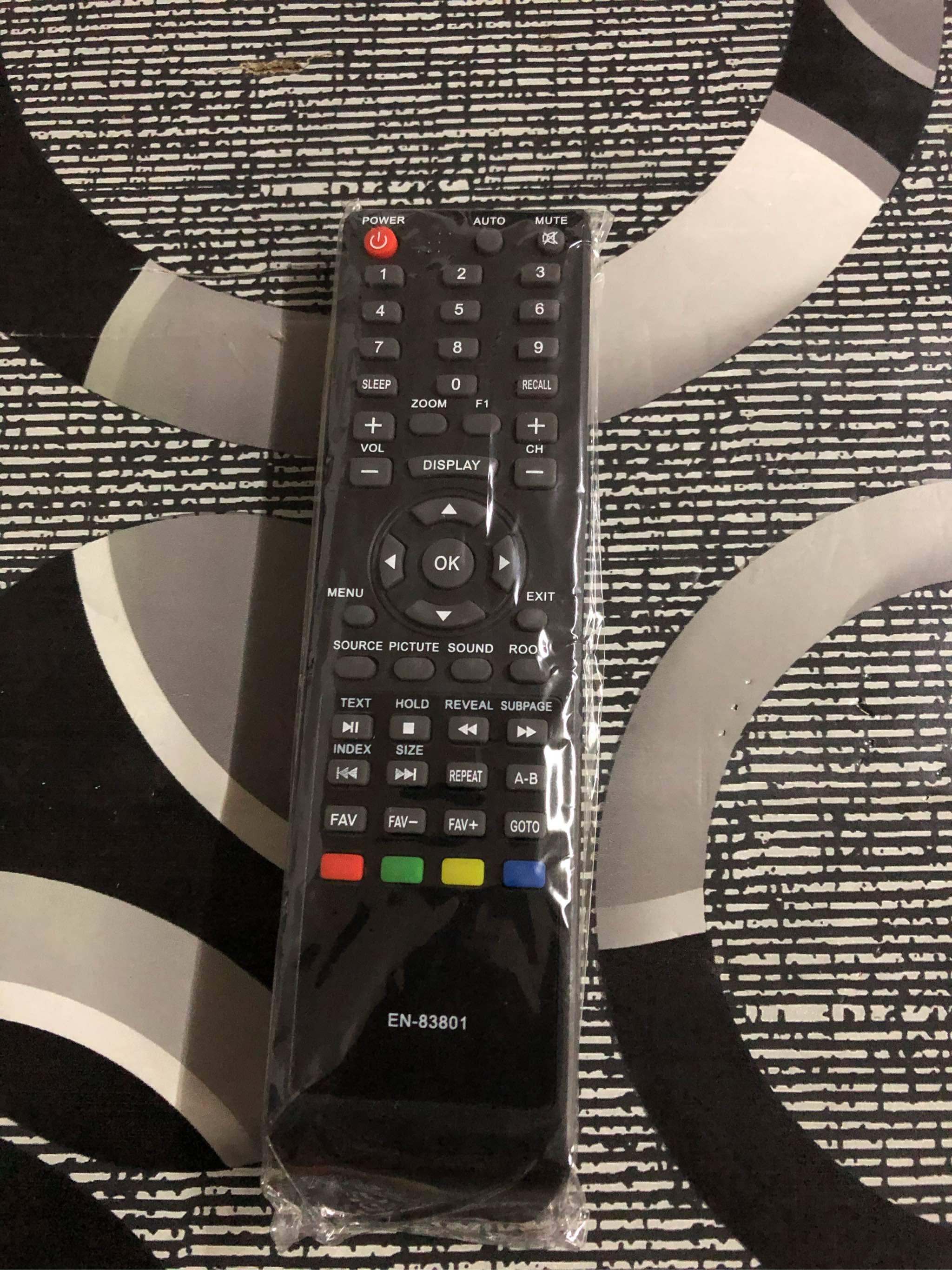 中古】(非常に良い)新しいen-83801交換リモートフィットfor Hisense  